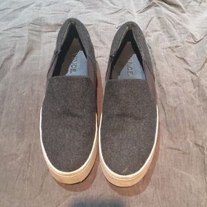 VINCE Warren Grey Flannel